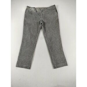 Mason's Pants Mens 42 Gray Corduroy Chino P. New York Stretch Flat Front